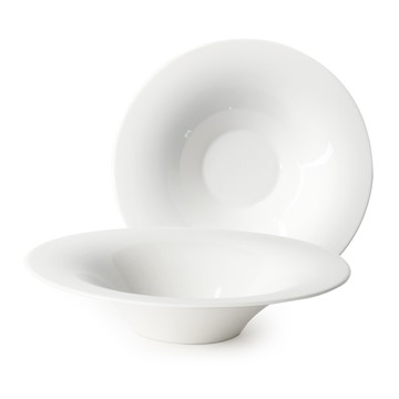 Prelude Neobone 義大利麵碗 24.5cm 2入組  白色的  2件