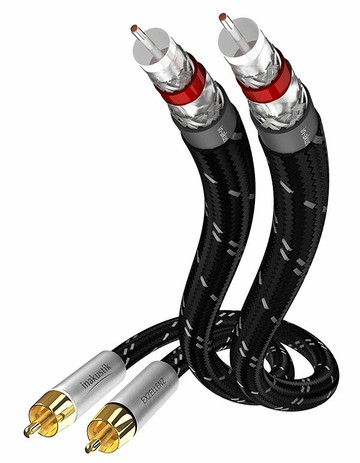 inakustik EXZELLENZ五星 雙RCA訊號線(現貨) 2RCA音源線