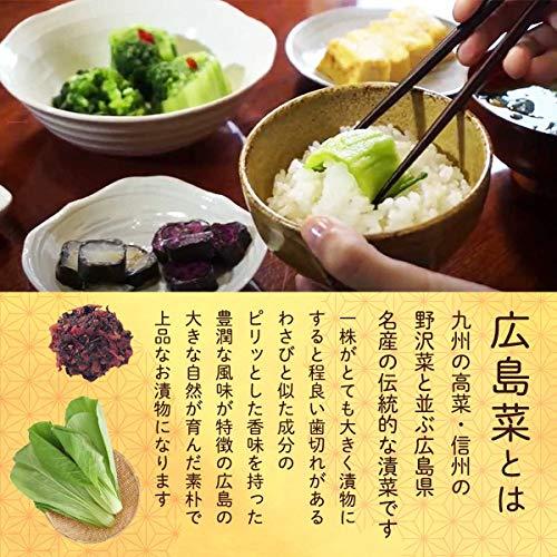 [山豊] 漬物 広島菜 青しそ 広島菜 100g×3