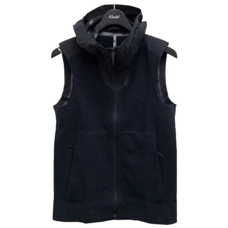 ARC'TERYX VEILANCE Subset Hooded Vest フードベスト ブラック サイズ 