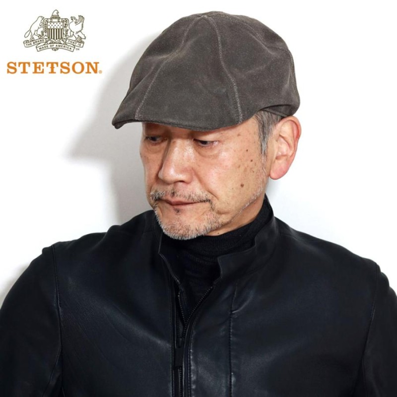 ハンチング ブランド STETSON 帽子 ハンチング帽 ステットソン レザー