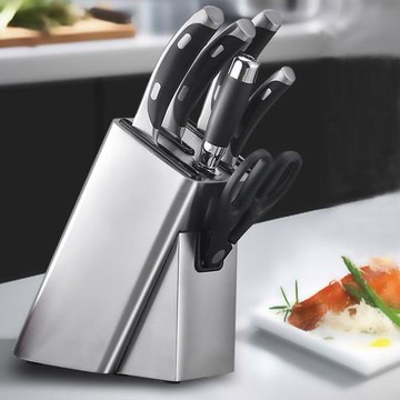 【H&R安室家】430不鏽鋼刀具架 菜刀收納架  廚房刀收納架