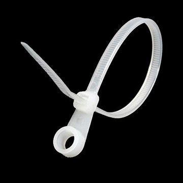 KSS固定鎖式紮線帶 扎線帶 束線帶TCV-100 (100PCS) 白色