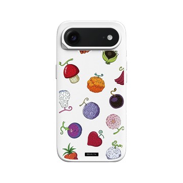 iPhone Air SolidX 白 - 航海王 One Piece - 貼紙系列-惡魔果實