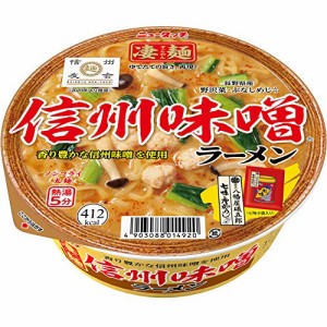 ニュータッチ 凄麺 信州味噌ラーメン 121g *12個