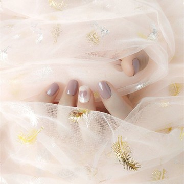 網紅燙金燙銀網紗布料背景布指甲拍照布料漢服古裝連衣裙舞臺服夏