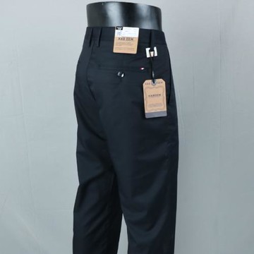 秋冬季男裝高端商務休閑褲男中年寬松直筒免燙男士中高腰長褲子