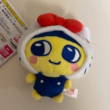 塔麻可吉x 三麗鷗 HELLO KITTY MAMETCHI 麻美吉 凱蒂貓頭套 吊飾
