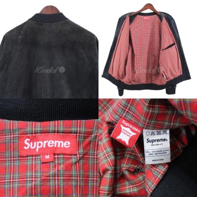 【値下げ】SUPREME 12SS Suede Bomber Jacket スエード ...