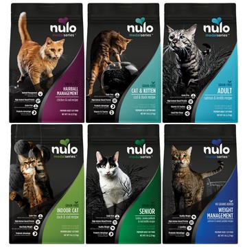 成貓/全齡貓飼料 NULO諾樂-金牌無穀＜成貓/室內貓/全齡貓/高齡貓＞配方 5LB(2.27kg)  (貓主食/貓乾糧/貓飼料)