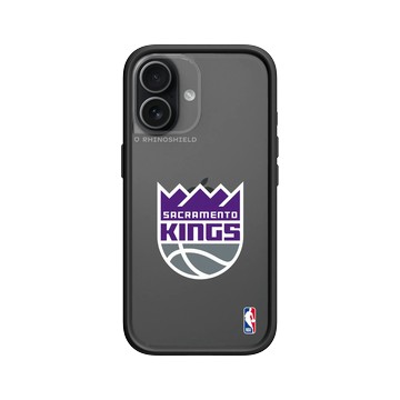iPhone 17 Mod NX -邊框背蓋組合 (相機按鈕) 黑 - NBA - Logo-沙加緬度國王 Sacramento Kings