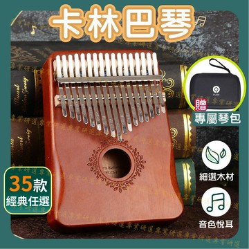 【台灣現貨  】卡林巴琴 拇指琴 附贈專屬琴包 經典35款 買一送六優惠組合 鏤空款 平面款