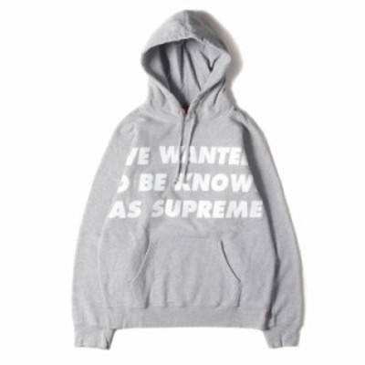 Supreme - 18ss シュプリーム パーカー M グレーの+marilynskincare.com