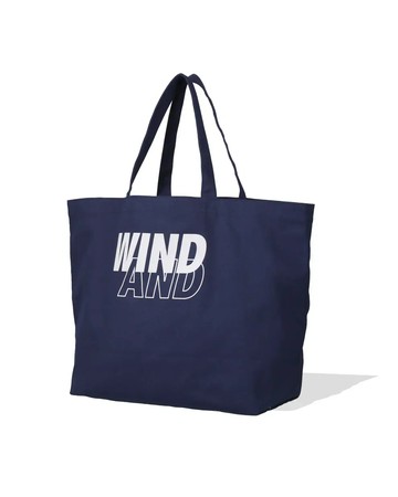 Canvas Big Tote Bag - BLUE