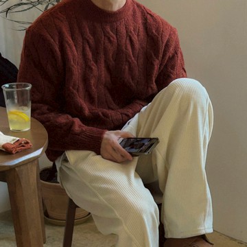 【Metanoia】🇰🇷韓製 麻花針織衣