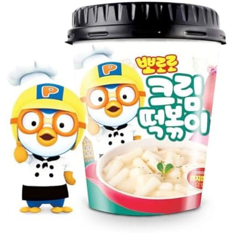 ポロロクリーム味 トッポッキ 2個 ジャージャー味トッポッキ 2個 SET 韓国食品   韓国トッポッキ 並行輸入品