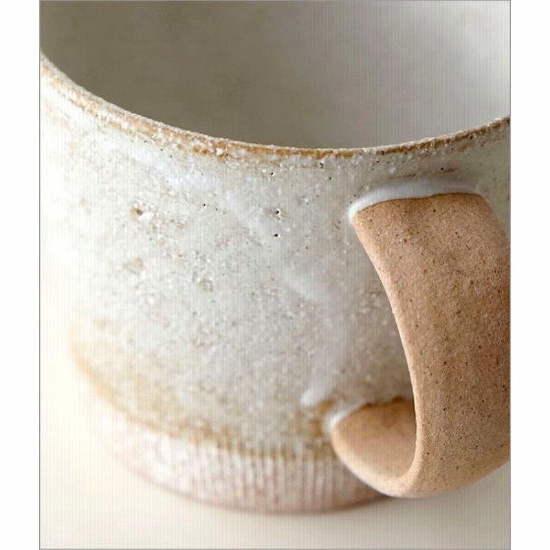 マグカップ おしゃれ コーヒーカップ ナチュラル 大きい カフェ風 美濃焼 麦色ビッグマグ