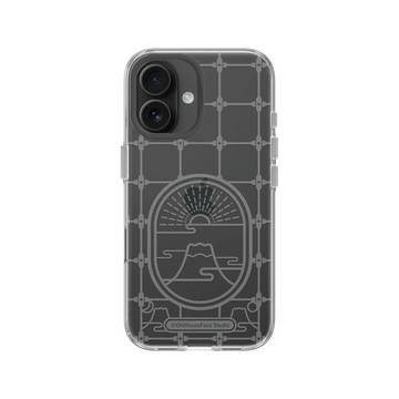 iPhone 16 Clear Case（相機按鈕） 透明 - 老屋顏 Old House Face - 透明-富士山