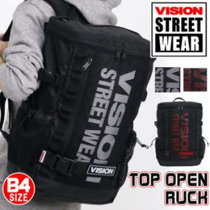リュック Vision Street Wear ビジョン ストリートウエア リュックサック トップオープンリュック トップオープン バックパック デイパッ 通販 Lineポイント最大1 0 Get Lineショッピング
