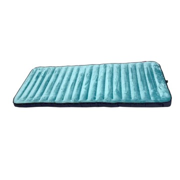 ATC 純TPU好收納可水洗露營單人床  190 x 75cm  水藍色  1個
