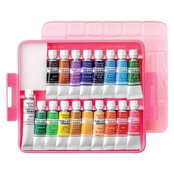 SIMBALION 雄獅 王樣 不透明水彩 GCP-18A  92ml  18色