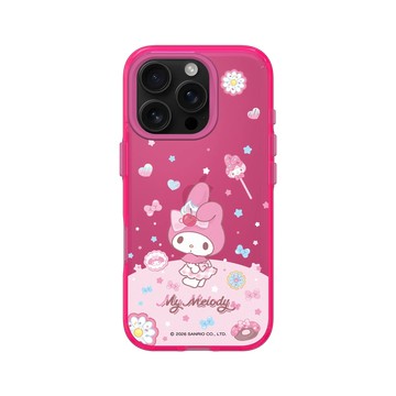 iPhone 16 Pro Clear 粉漾桃 - 三麗鷗-美樂蒂 My Melody - 甜心世界