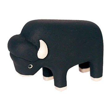 T-Lab. 手刻原木小動物 儒艮小卷 日本進口  1個