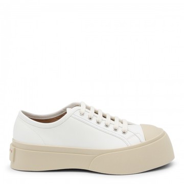 Marni - White Leather Pablo Sneakers 37