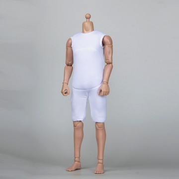 【高品質】 1/6男兵人素體增壯增肥衣服加厚加肥衣