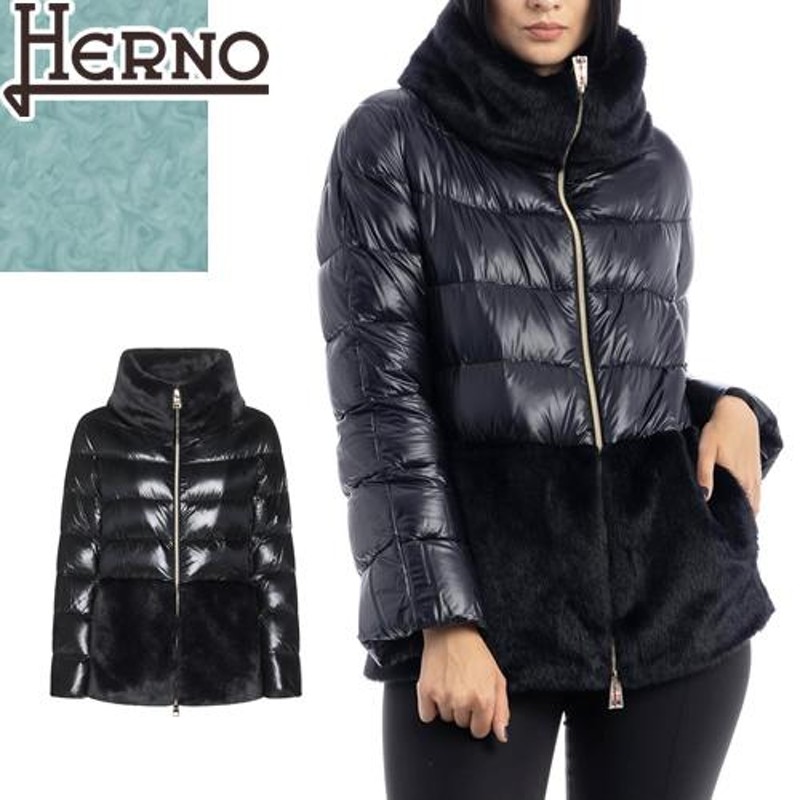 ヘルノ Herno ダウンコート （ヘルノ HERNO ダウンジャケット ファー 