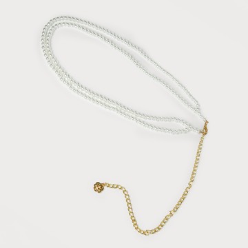 SO NICE 山茶花雙層珍珠腰鍊