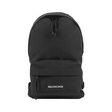 BALENCIAGA Explorer 尼龍單肩後背包/胸口包(黑色)