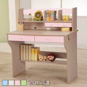 《C&B》天才學童系列兒童書桌(粉紅色)粉紅