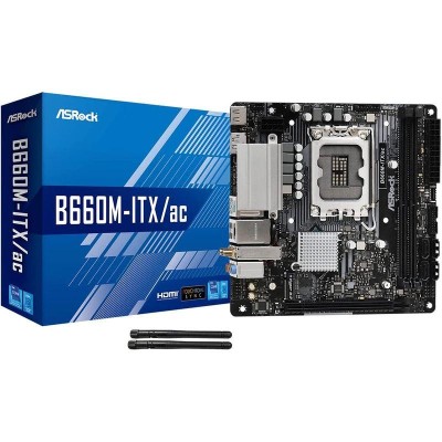 ASRock マザーボード B660M-ITX/ac Intel B660 シリーズ 第12世代 CPU