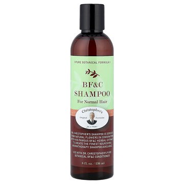 Christopher's Original Formulas, 適合中性髮質的 BF & C 洗髮水，8 液量盎司（236 毫升）