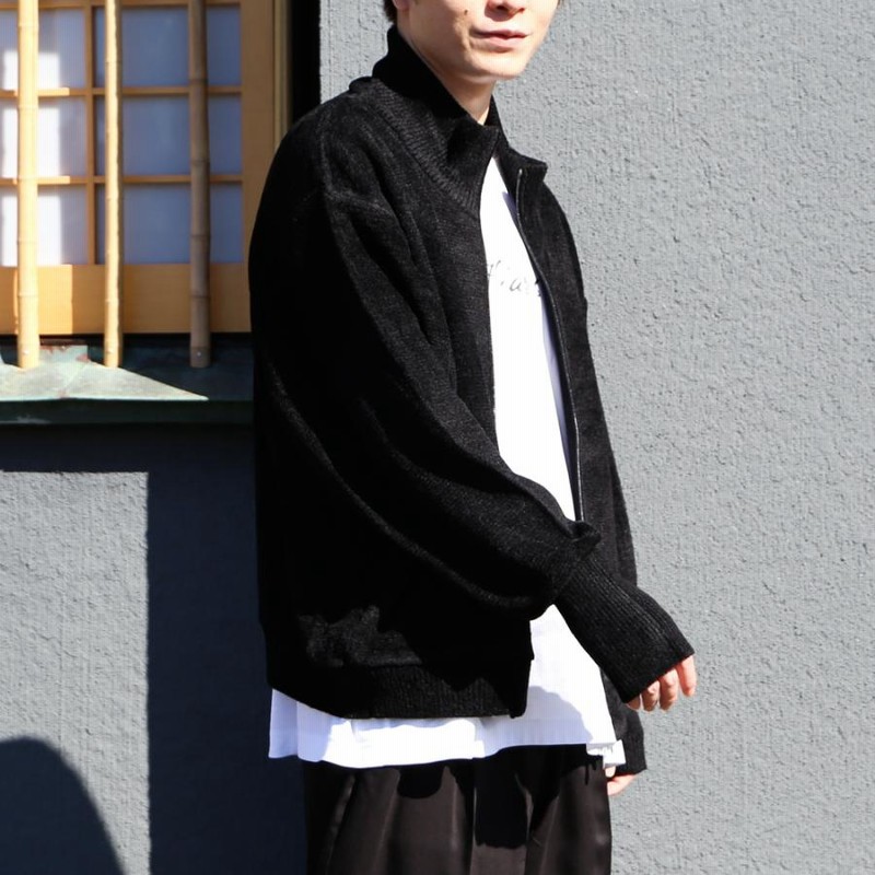 superNova./スーパーノヴァ】Knit track jacket - Mole yarn / ニット 