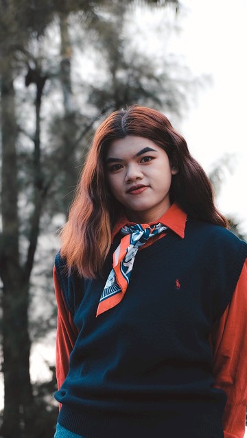 【Morefun古著選物】Polo 深藍針織背心