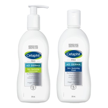 Cetaphil舒特膚 AD益膚康修護超值組