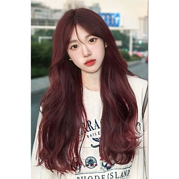 【巴黎精品】現貨+預購 長假髮捲髮整頂假髮-中分微捲顯白修顏女假髮a1ji32