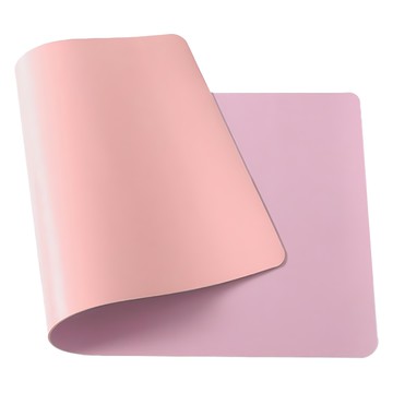 皮革滑鼠墊  80*40cm  防水防汗  柔軟舒適  大款-粉色  1個