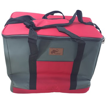 Lofor 樂活生活家 大型保冰保溫提袋 46x30x40cm  紅色  55L