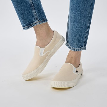 moz瑞典駝鹿 奶泡感 超舒適懶人鞋(奶油白) 男女款