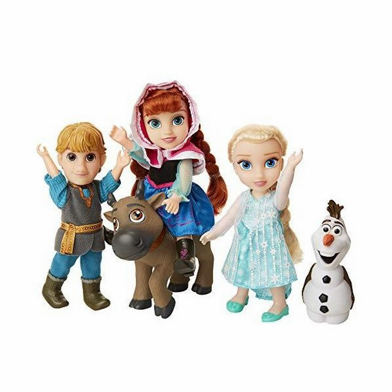 ディズニー アナと雪の女王 デラックス プチドール ギフトセット アナ エルサ クリストフ スヴェン オラフが含まれています 人形は高さ約6インチ 通販 Lineポイント最大get Lineショッピング