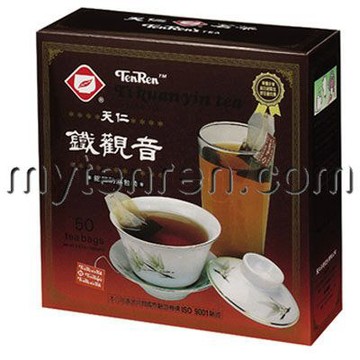 【天仁茗茶】鐵觀音袋茶50入