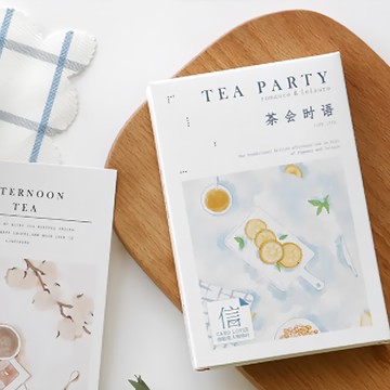 明信片 Set 143mm x 93mm以内  茶會時語  1組