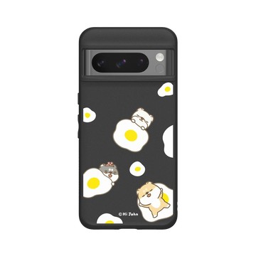 Pixel 8 Pro SolidSuit 黑 - 嗨小強 Hi John - 荷包蛋