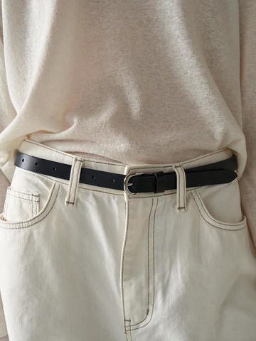 Buttero Slim Leather Belt