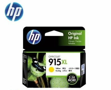 【APP下單點數4%送】HP 915XL 原廠高容量黃色墨水匣 (3YM21AA / 3YM21A ) ( 適用: HP OfficeJet Pro 8010/8012/8020/8022/8028/8026 AiO)