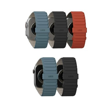 UAG 磁吸 時尚 雙色 矽膠 錶帶 Apple Watch 38 40 41 42 44 45 46 49 mm【APP下單享 6%】