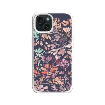 iPhone 15 SolidX 白 - 花花草草 / Flowers & Plants - 草綠系列-綠葉2